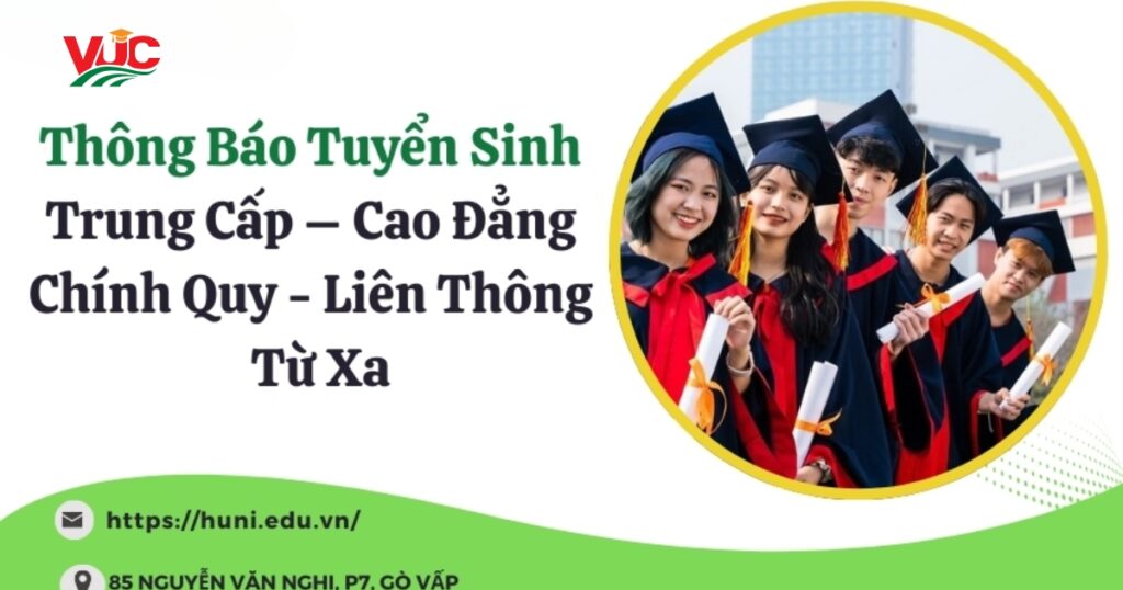 Tuyển sinh Trung cấp Cao đẳng chính quy liên thông từ xa