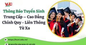 Tuyển sinh Trung cấp Cao đẳng chính quy liên thông từ xa