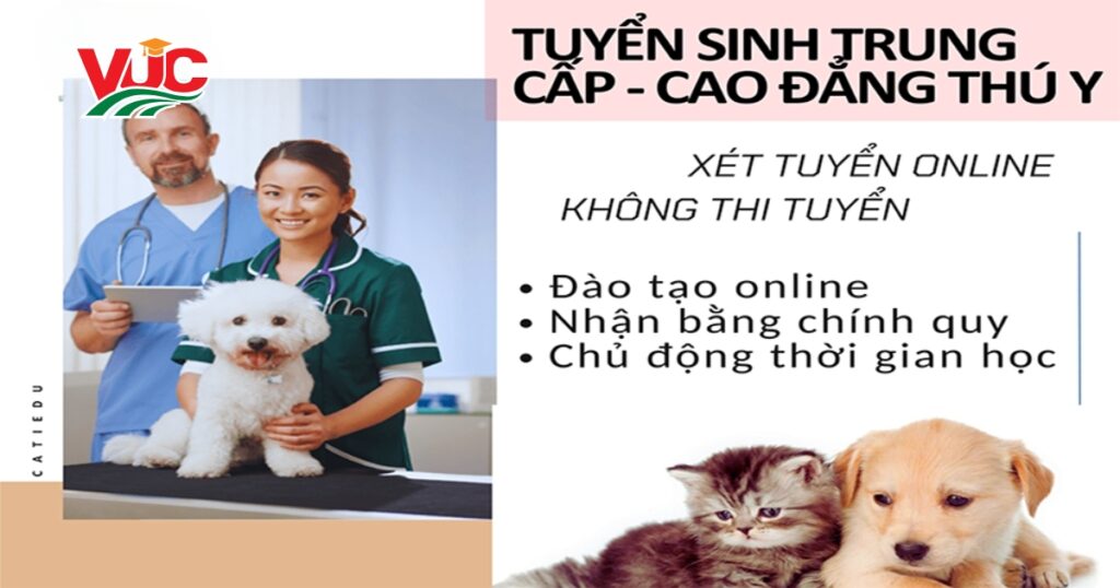 Tuyển sinh Trung cấp Cao đẳng thú y