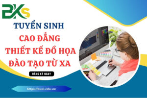 Tuyển sinh Cao đẳng Thiết kế đồ họa đào tạo Từ xa