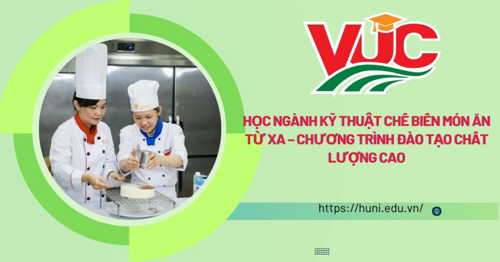 Học Trung cấp Kỹ thautaj chế biến món ăn