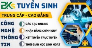 Truyển sinh trung cấp công nghệ thông tin dao tao tu xa