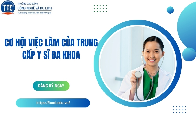 Cơ hội việc làm của Trung cấp Y sĩ đa khoa