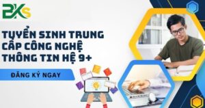 Tuyển sinh trung cấp công nghệ thông tin 9+