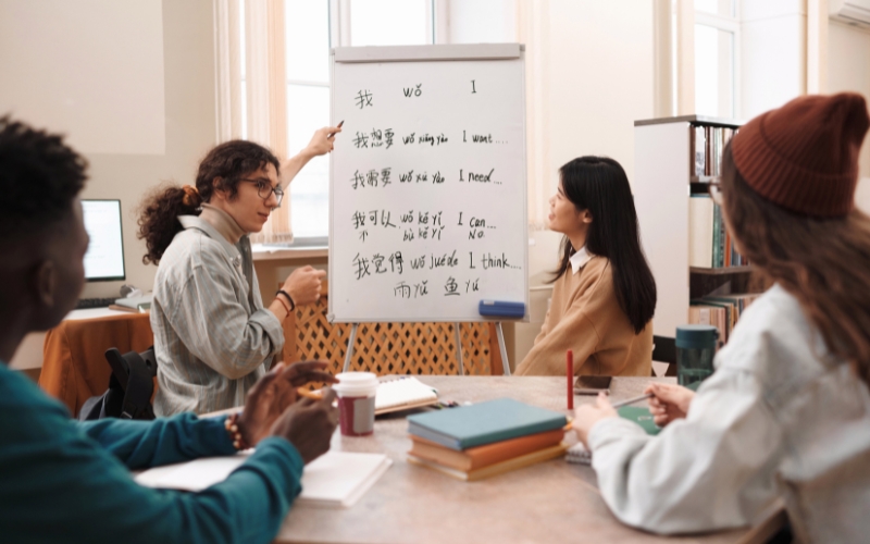 Học gì trong chương trình Trung cấp Tiếng Trung?