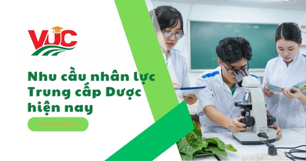 Nhu cầu nhân lực Trung cấp dược