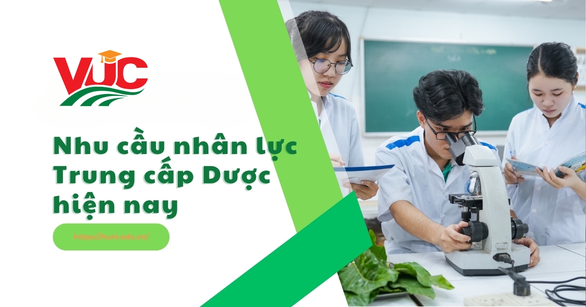 Nhu cầu nhân lực Trung cấp dược