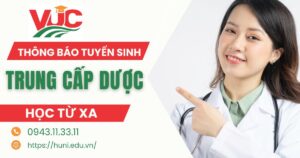 Thông báo tuyển sinh Trung cấp Dược cấp tốc