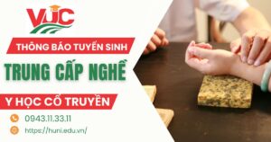 Thông báo tuyển sinh Trung cấp nghề Y học cổ truyền