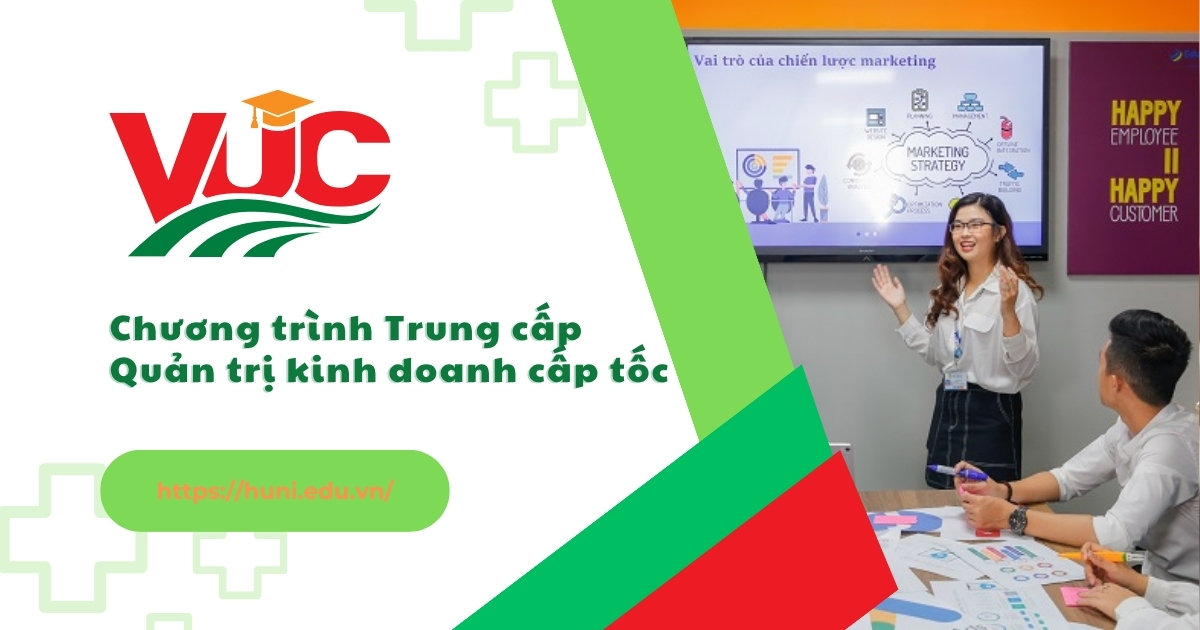 Trung cấp Quản trị kinh doanh cấp tốc