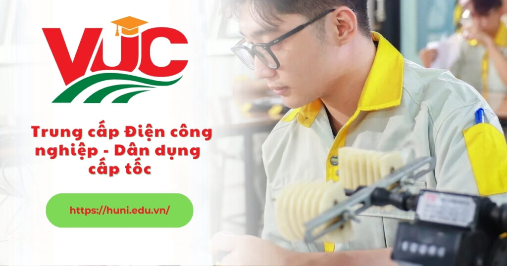Học Trung cấp Điện Công nghiệp Dân dụng cấp tốc