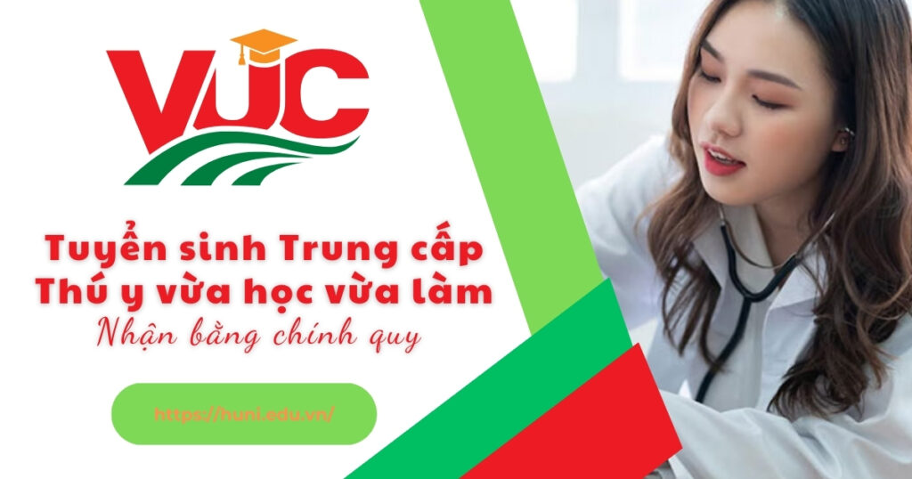 Trung cấp Thú Y vừa học vừa làm