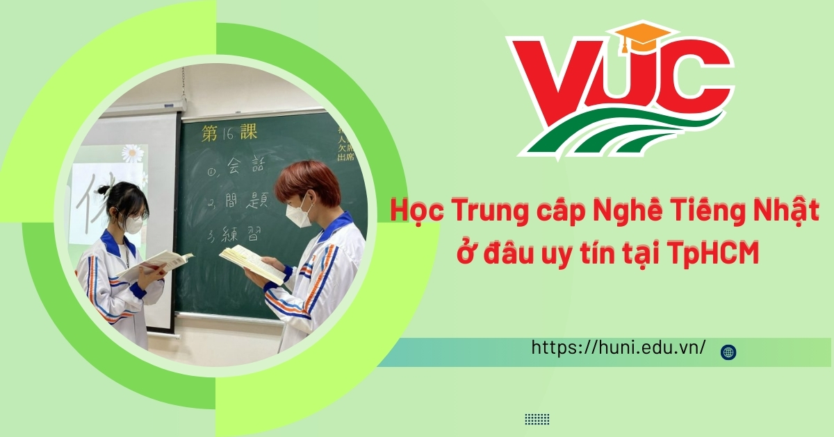 Học Trung cấp nghề tiếng Nhật
