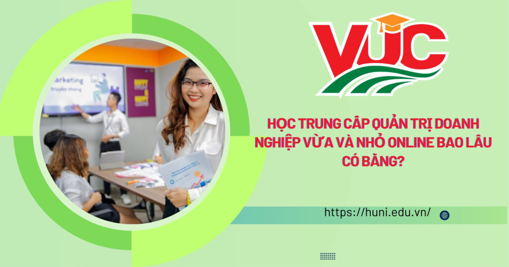 Học Trung cấp Quản trị doanh nghiệp online