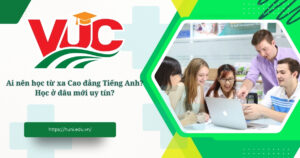 Học từ xa Cao đẳng Tiếng anh