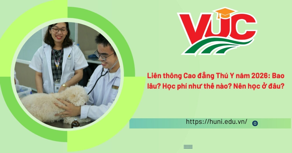 Học liên thông Cao đẳng Thú Y