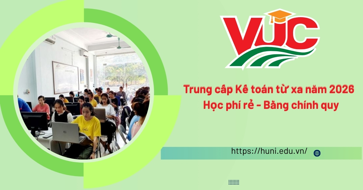 Trung cấp Kế toán từ xa