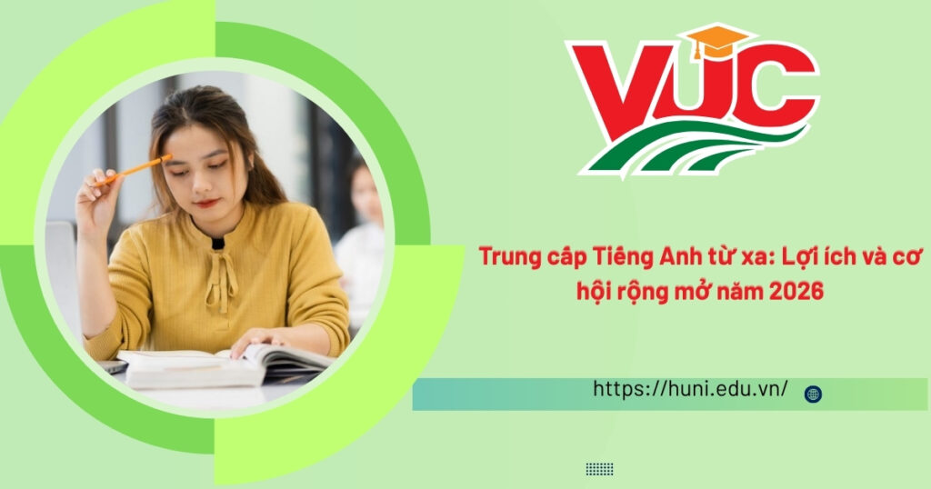 trung cấp tiếng anh từ xa