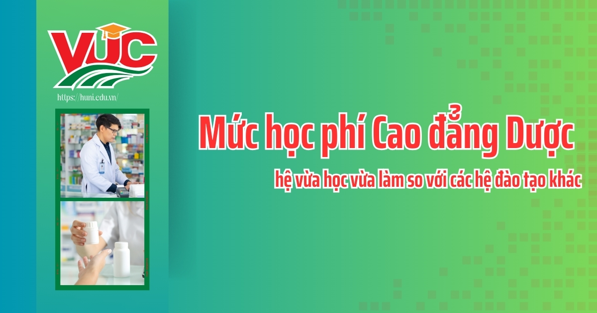 Mức học phí Cao đẳng Dược