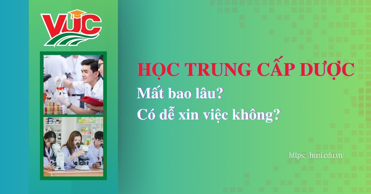 Học Trung cấp Dược có dễ xin việc
