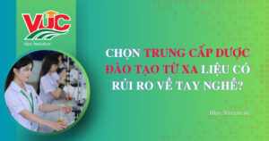 Chọn Trung cấp dược đào tạo từ xa liệu có rủi ro về tay nghề