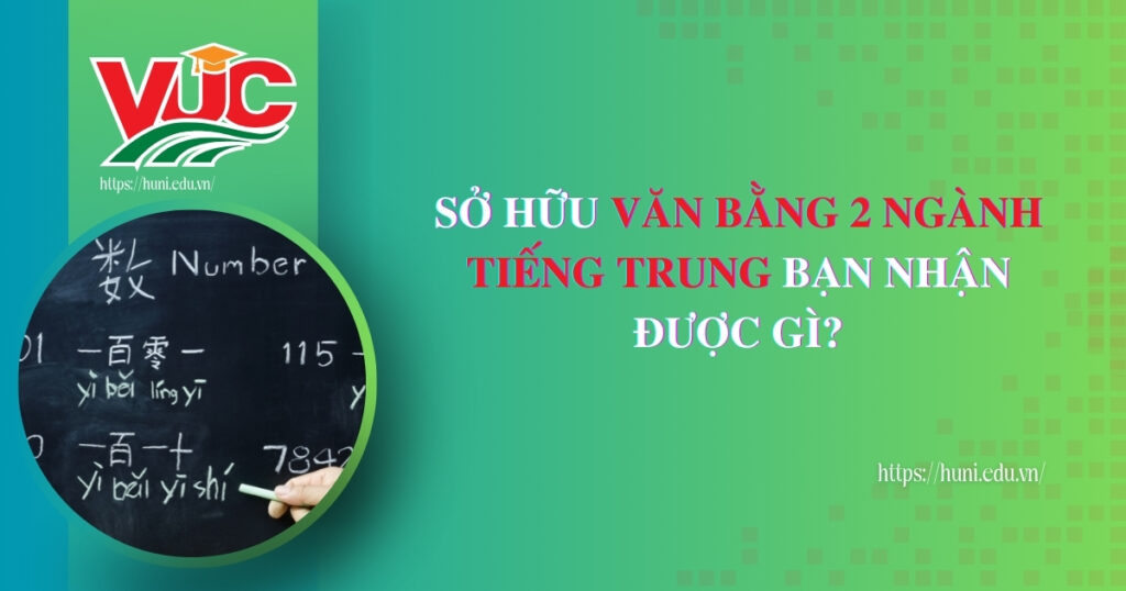 Sở hữu văn bằng 2 ngành Tiếng Trung: Cách nhân đôi thu nhập thời kỳ hội nhập