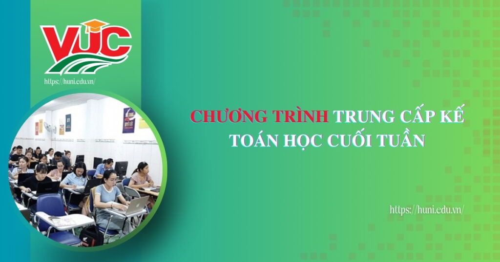 Chương trình Trung cấp kế toán học cuối tuần