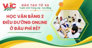 Học văn bằng 2 Điều dưỡng online ở đâu phí rẻ?
